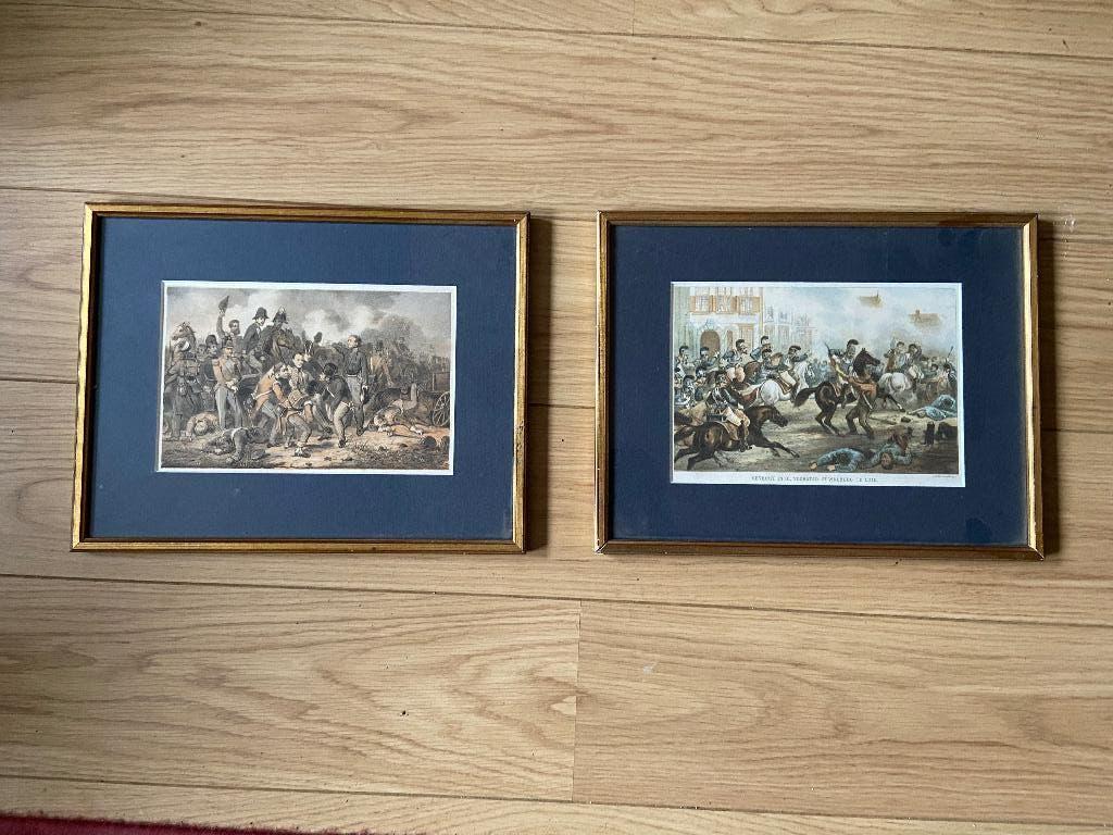 Waterloo belgische opstand, Verzamelen, Militaria | Algemeen, Verzenden, Landmacht, Overige gebieden, Embleem of Badge