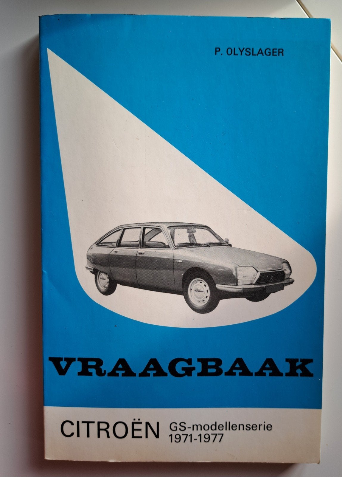 Vintage instructieboekje Vraagbaak Citroën GS modellen, Ophalen of Verzenden