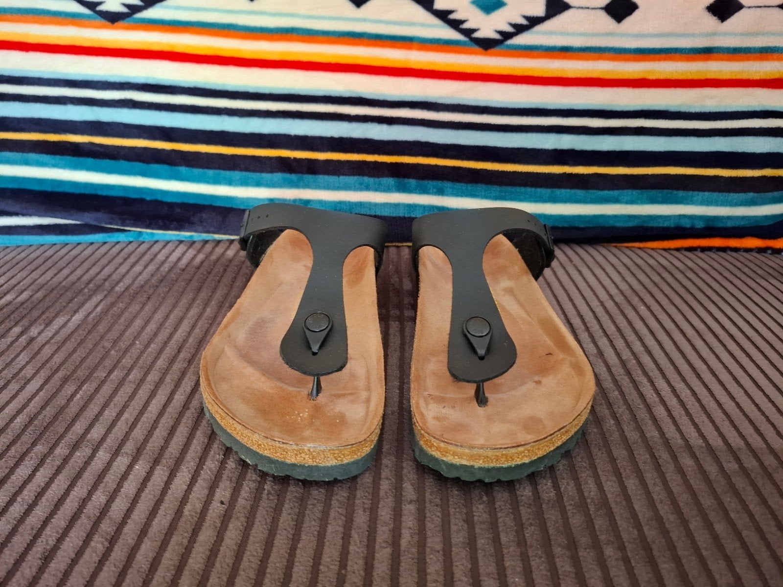 Birkenstock Gizeh teenslippers - Maat 39, Kleding | Dames, Schoenen, Ophalen of Verzenden, Zo goed als nieuw, Birkenstock, Instappers