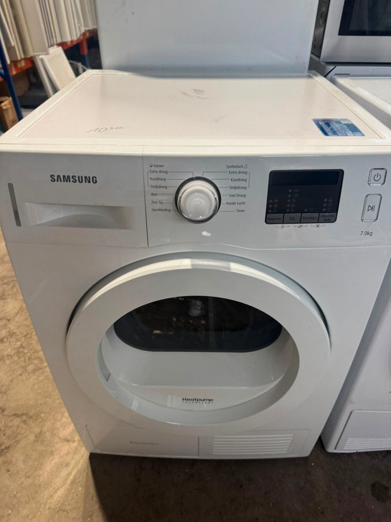 Samsung Warmtepompdroger schoon garantie, 6 tot 8 kg, Ophalen of Verzenden, Zo goed als nieuw, Voorlader