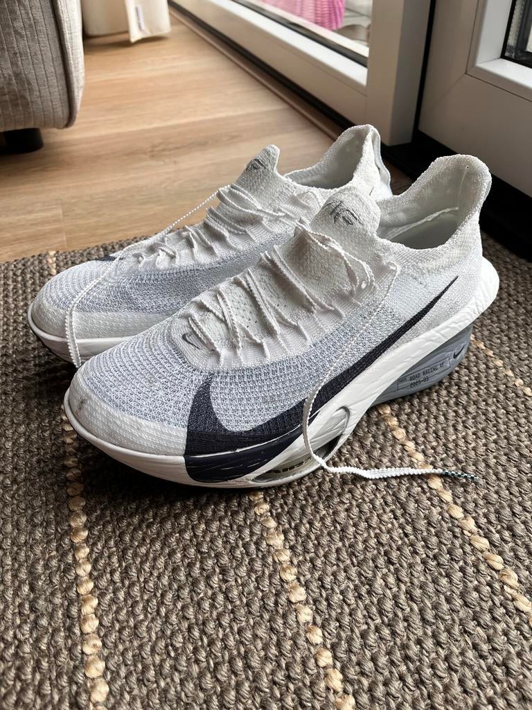 Nike Alphafly 3 | slechts 15KM | 44,5, Ophalen, Zo goed als nieuw, Hardlopen, Hardloopschoenen