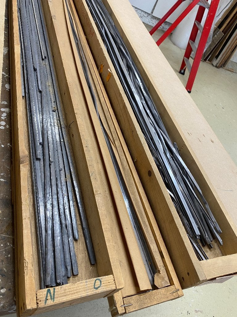 Loodprofiel voor glas in lood, Lood profiel, Randlood, Ophalen, Nieuw