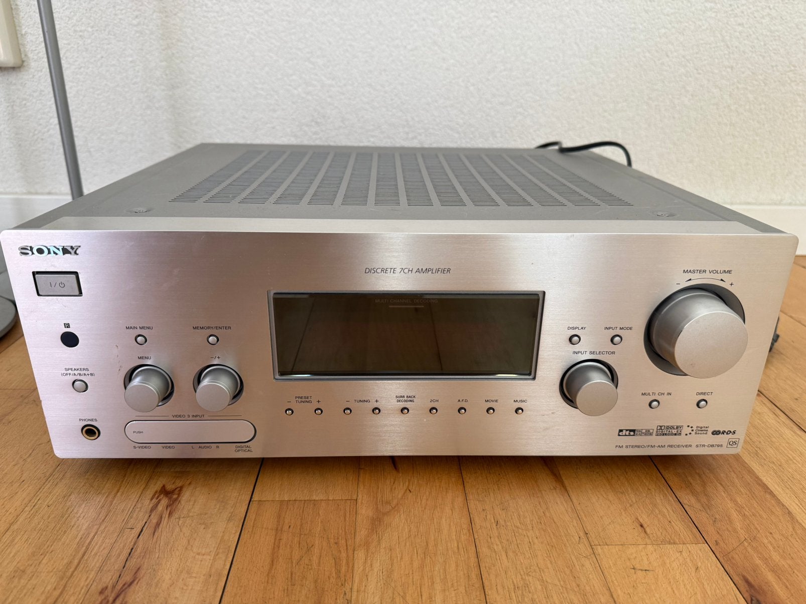 Sony STR-DB795 receiver met Canton MX speakerset, Ophalen, Gebruikt, Tuner of Radio, Losse componenten