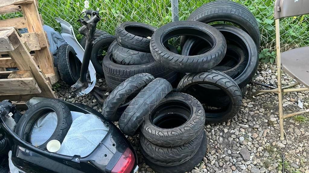 Nieuwe lading Gratis gebruikte Scooterbanden, Ophalen, Gebruikt, Overige typen, Overige merken