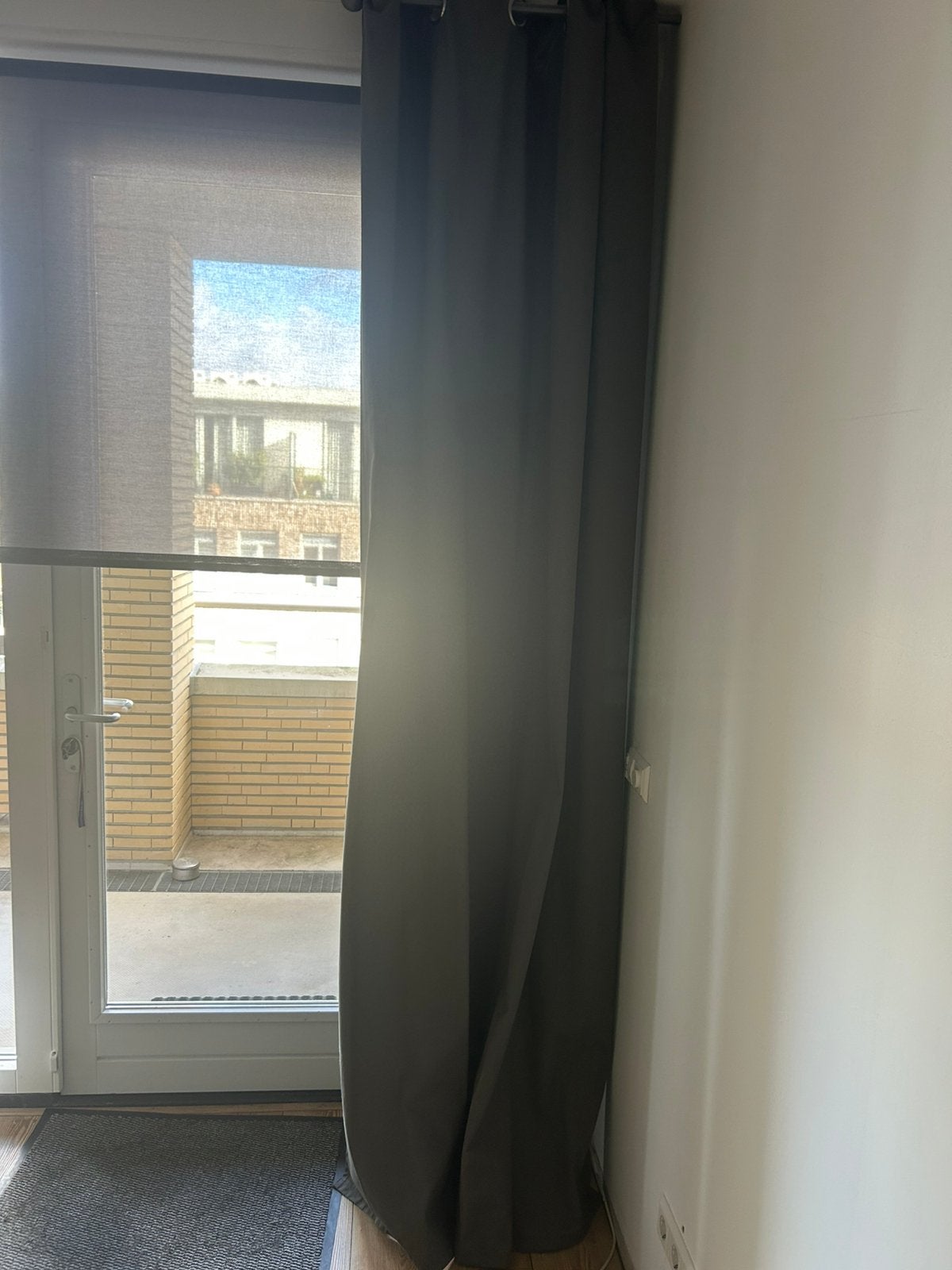 4x ikea gordijn gordijn 1.40x2.60 met ringen, Ophalen, Met ringen, Gebruikt, 260 cm