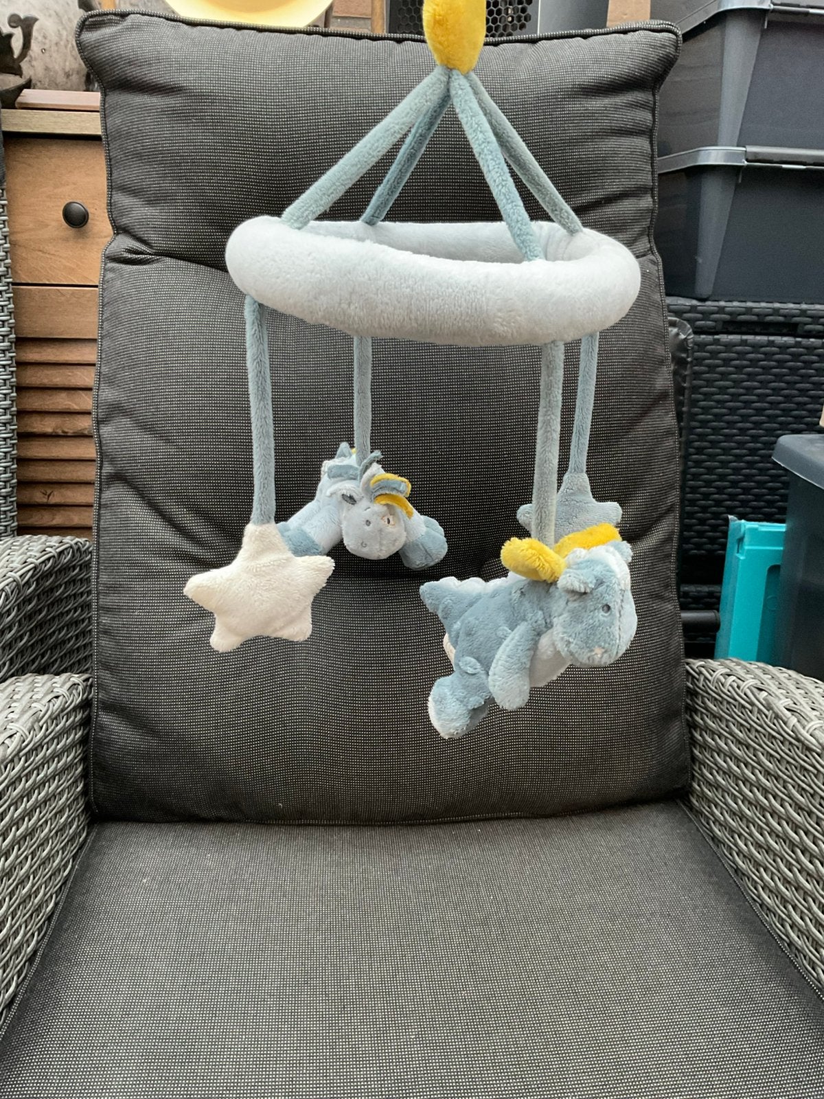 Nieuwe zgan pluche Noukie’s mobiel met knuffeltjes, Ophalen, Nieuw, Dinosaurus