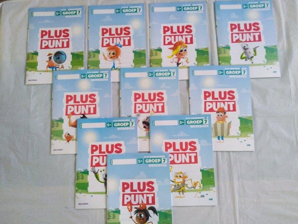 Pluspunt - Groep 7 - werkboek 7S Blok 1 t/m 10 voor €40,00, Boeken, Ophalen of Verzenden, Nieuw, Overige niveaus, Overige vakken