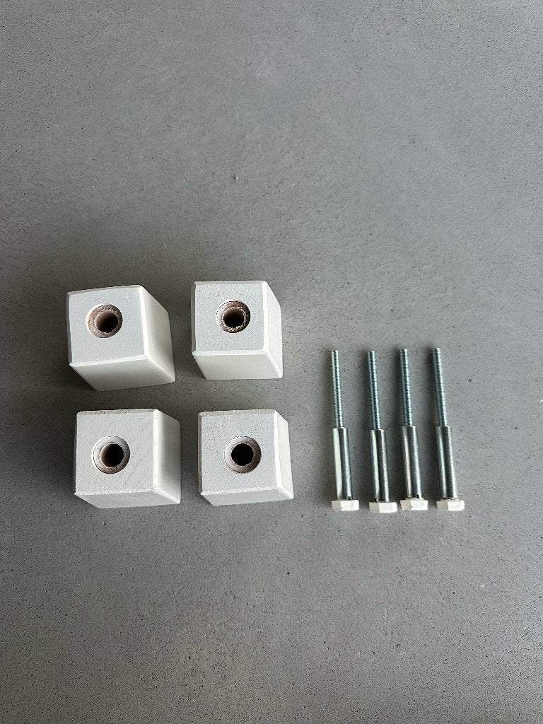 IKEA LÄTTHET poten 11 cm wit, set van 4, Ophalen of Verzenden, Zo goed als nieuw