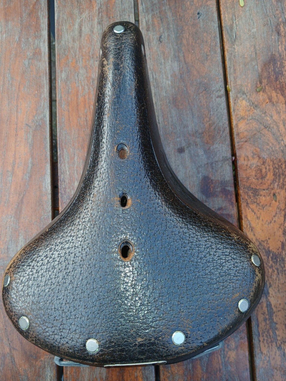 Brooks B66 leren zadel, Leer, Toerfiets, Ophalen of Verzenden, Zo goed als nieuw
