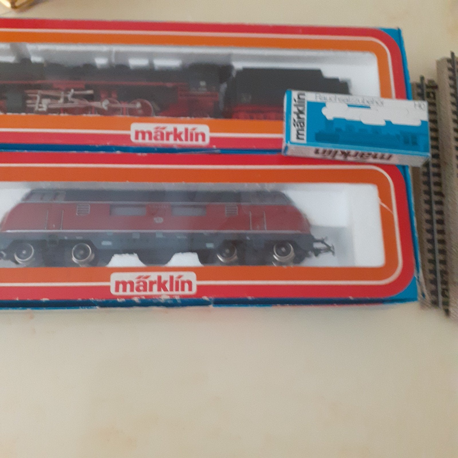 Zeer mooie Märklin treinen - Meer in de vitrine gestaan, Wisselstroom, Locomotief, Ophalen of Verzenden, Zo goed als nieuw