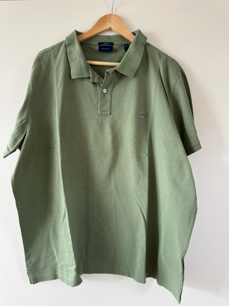 Gant Polo Shirt 4XL groen - Zo goed als nieuw, Kleding | Heren, Polo's, Ophalen of Verzenden, Zo goed als nieuw, Overige maten