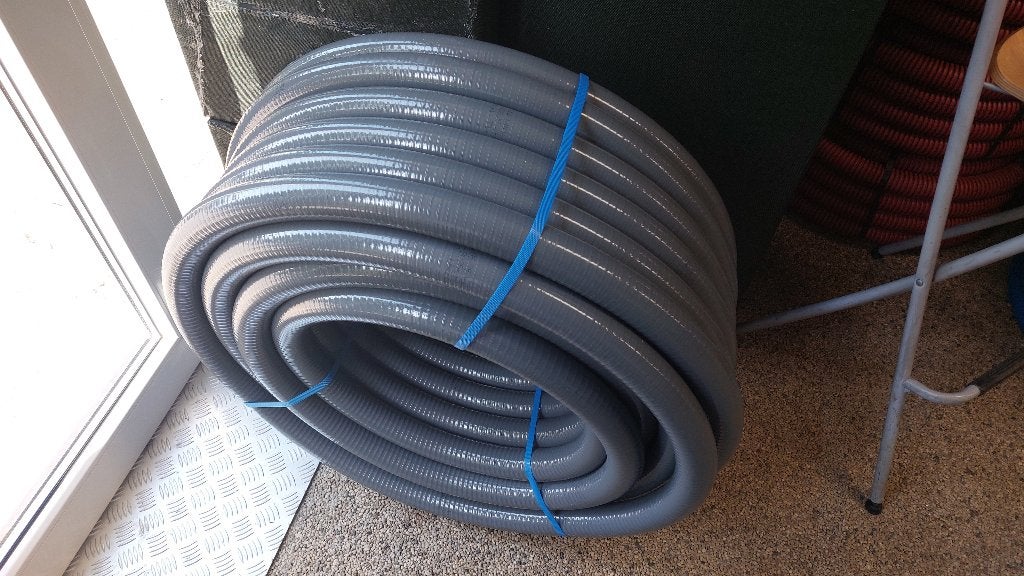 Verlijmbare zwembadslang 50/63 mm/Poolflex/HD PVC/lijm, Ophalen, Nieuw, Zwembadpomp