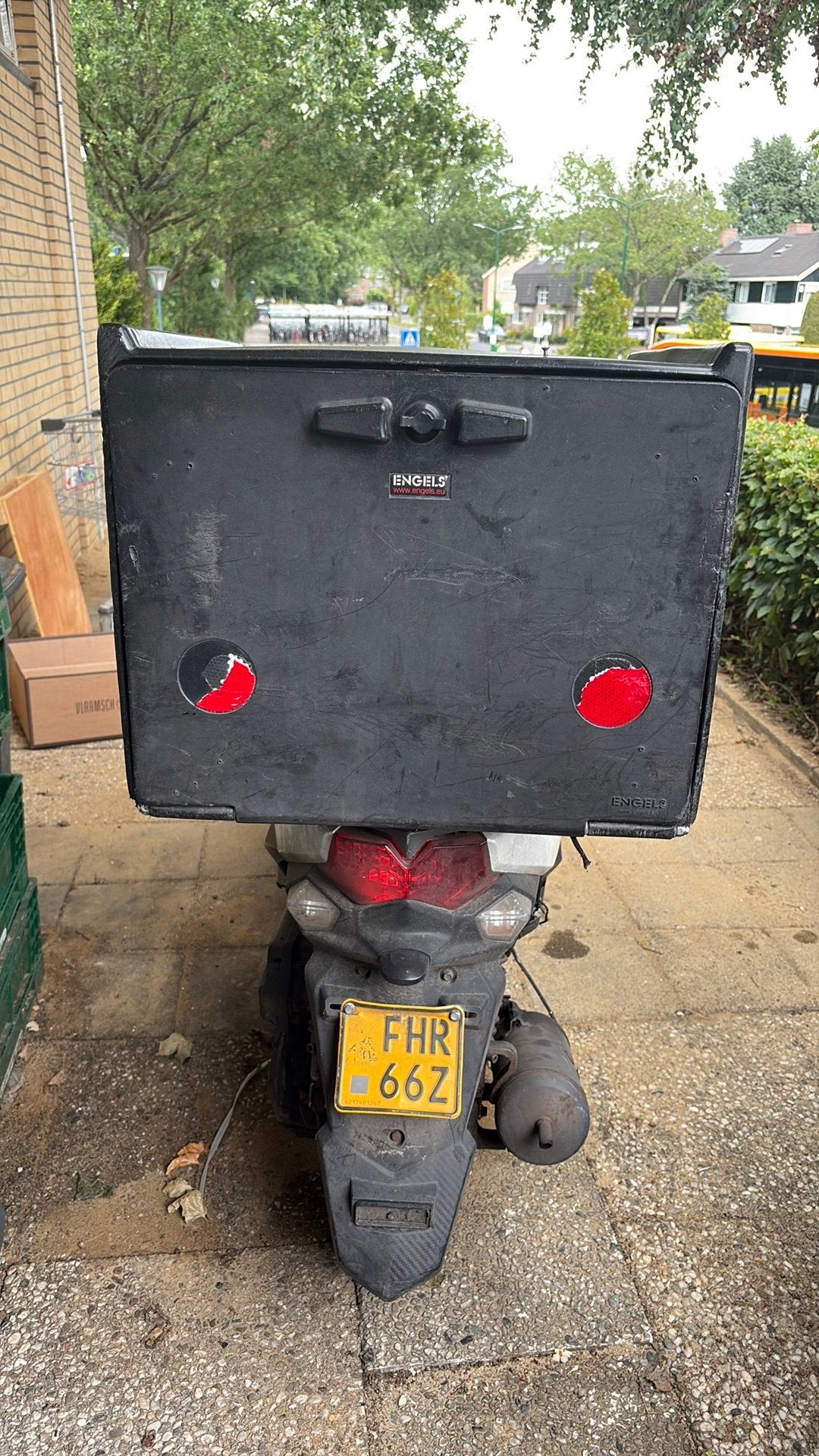 Sym x pro bezorgscooter, Fietsen en Brommers, Ophalen, Zo goed als nieuw, Benzine