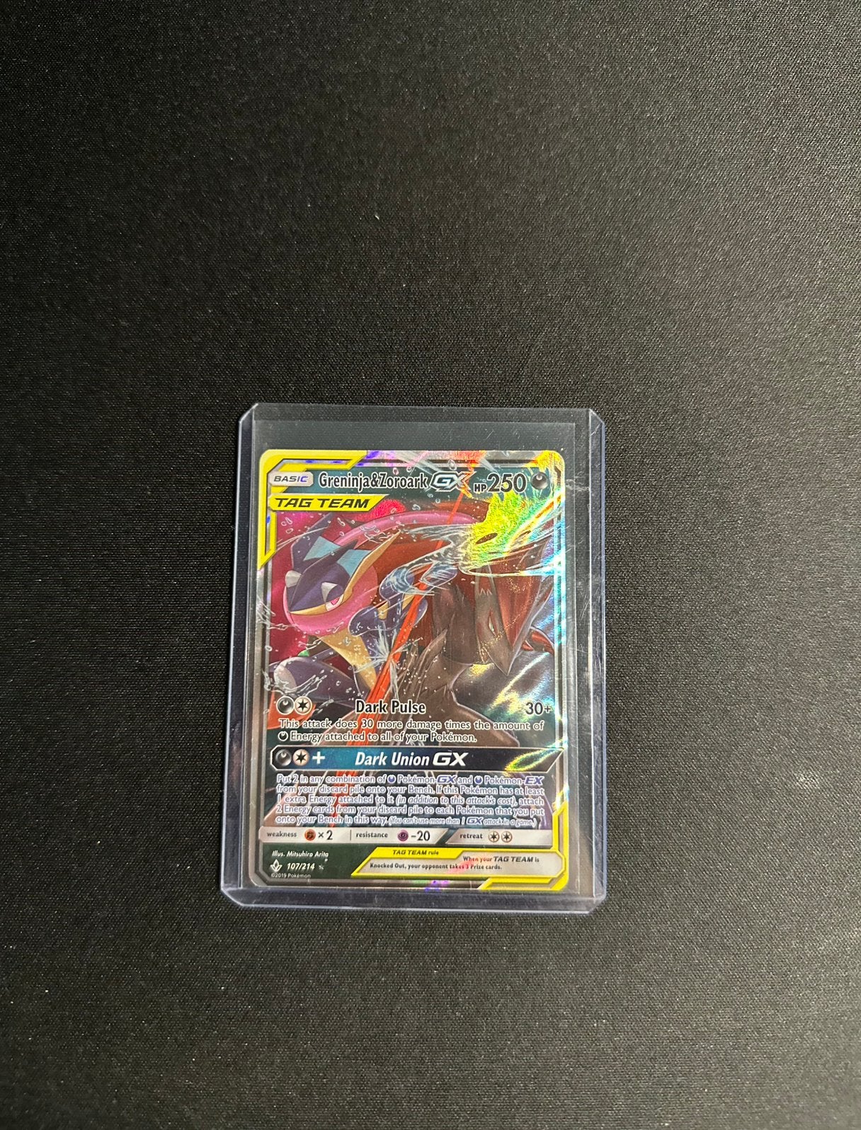 Greninja & Zoroark GX 107/214, Ophalen of Verzenden