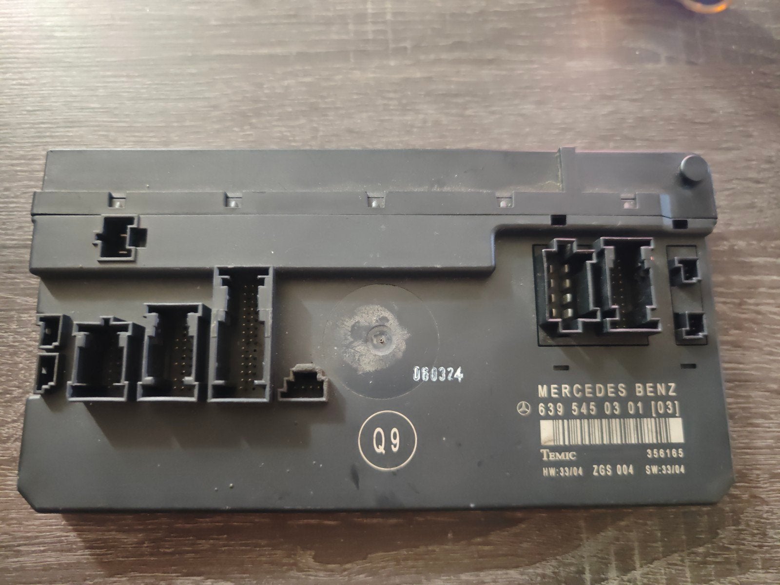 Mercedes Vito Viano W639 SAM Module A6395450301 TEMIC ZGS 00, Ophalen of Verzenden, Gebruikt, Mercedes-Benz