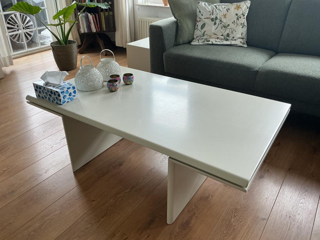 Leolux salontafel, Ophalen, Overige materialen, Gebruikt, 100 tot 150 cm