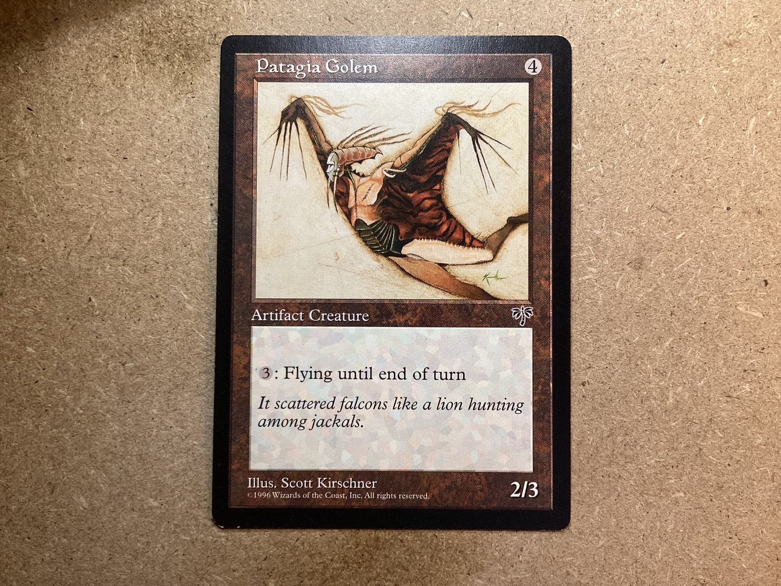 1x Patagia Golem (Excellent), Ophalen of Verzenden, Zo goed als nieuw, Losse kaart