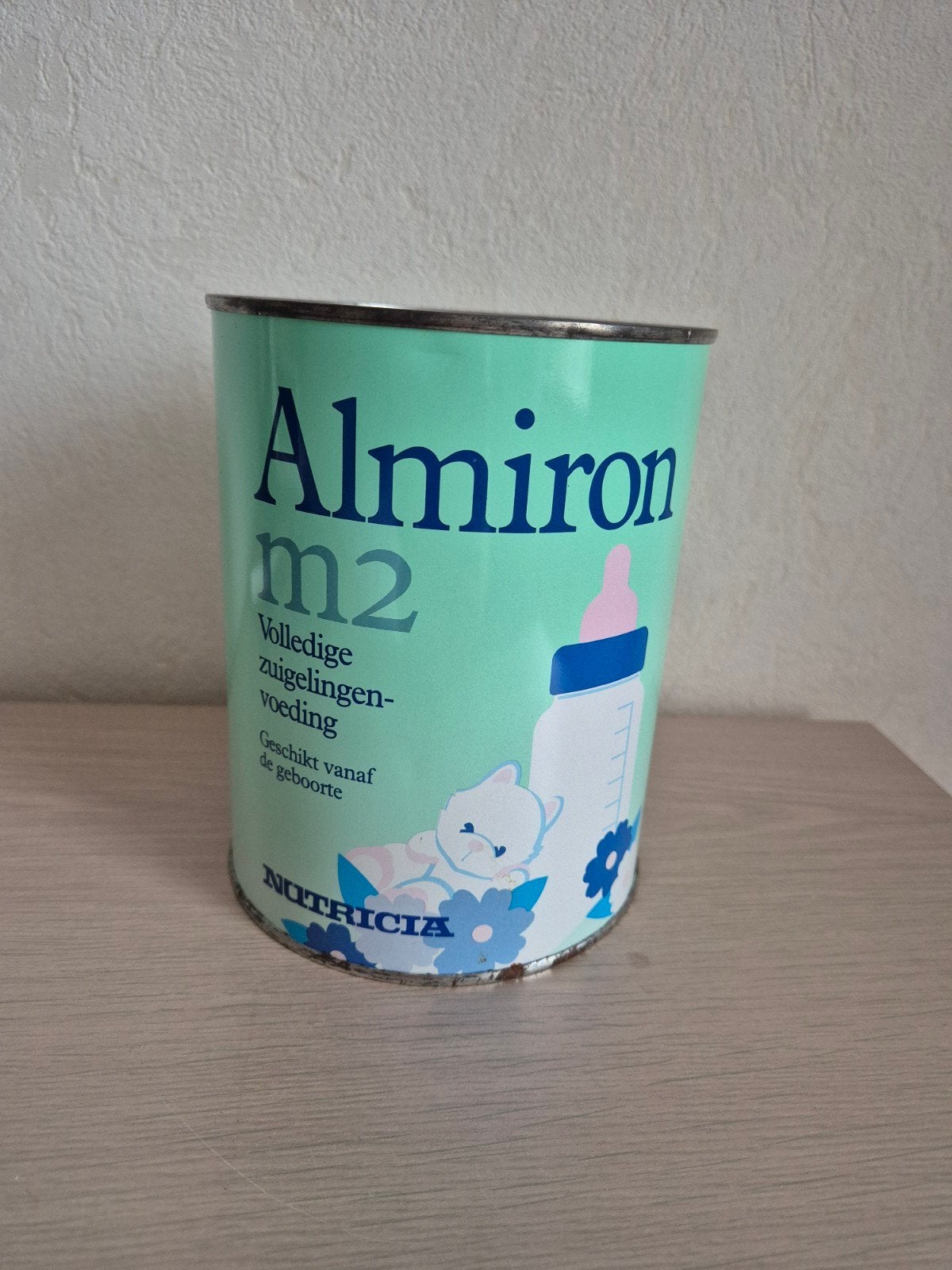 Nutricia zuigelingenvoeding blik, Ophalen of Verzenden, Gebruikt, Overige typen