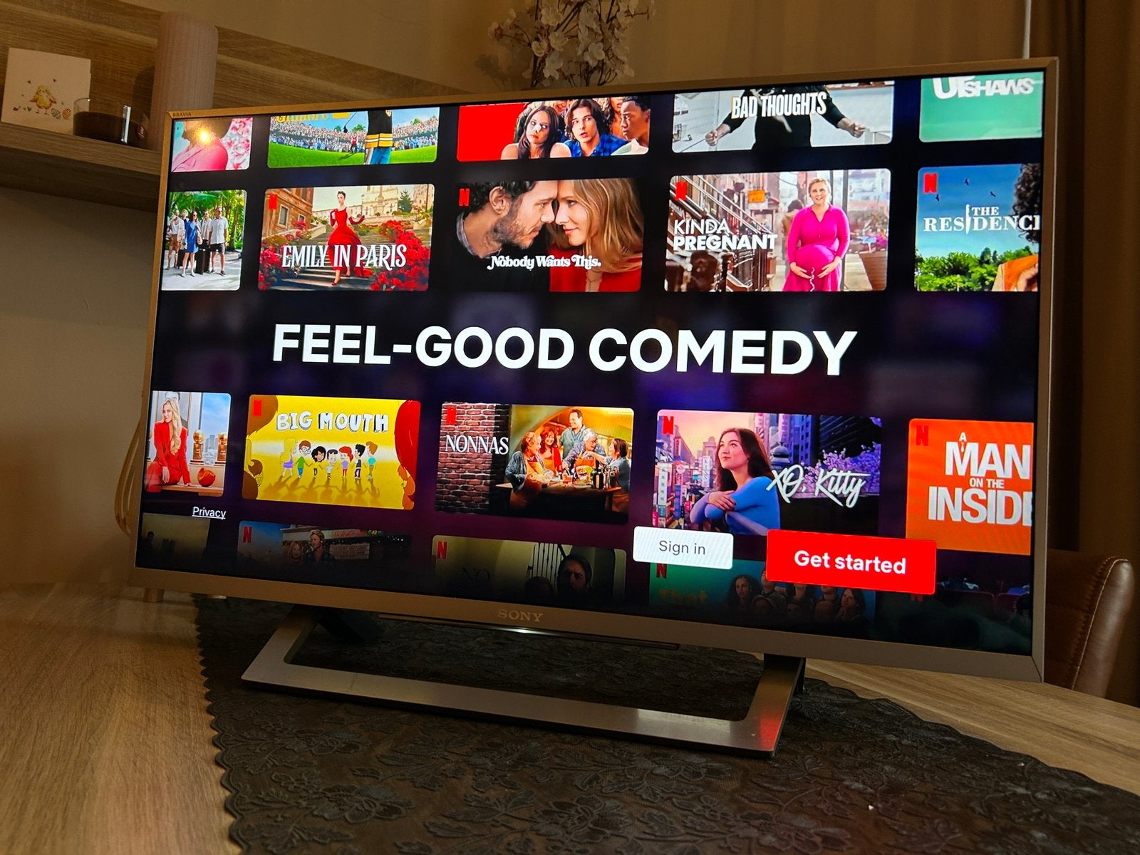 Sony Smart TV 32 inch, Ophalen, Gebruikt, 50 Hz, 80 tot 100 cm
