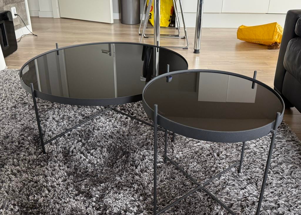 Zuiver salontafels, Ophalen, Gebruikt, Rond, 50 tot 100 cm