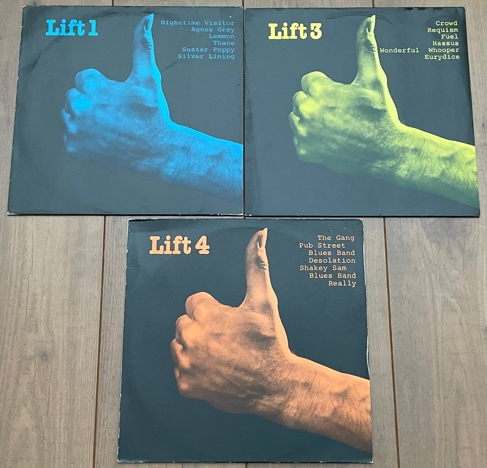 Lift 1, Lift 3 & Lift 4 / Compilations of Dutch Pop/Rock '79, Gebruikt, Ophalen of Verzenden, Complilatie, 12 inch