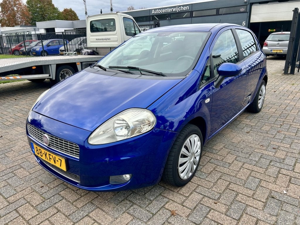 Fiat Grande Punto 1.4 Edizione Lusso - Zeer Nette Auto, Voorwielaandrijving, 4 cilinders, Grande Punto, Origineel Nederlands