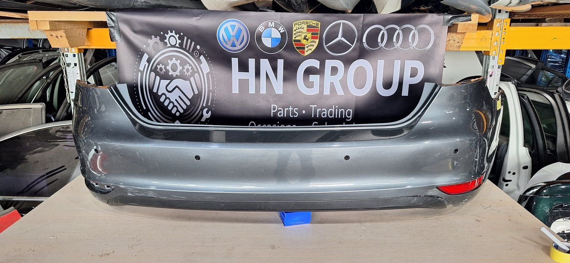Achterbumper van een Volkswagen Jetta, Gebruikt, -, -, Ophalen of Verzenden