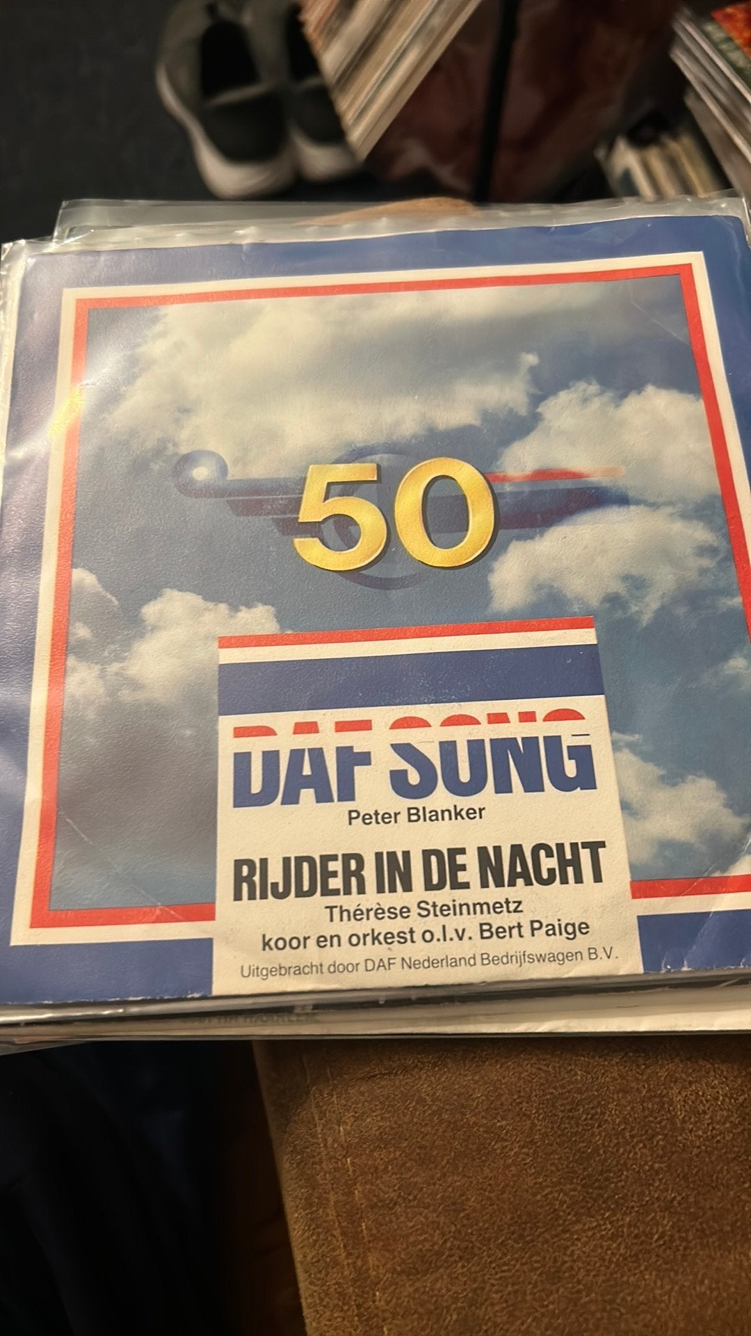 DAF song - peter blanker, Cd's en Dvd's, Vinyl Singles, Ophalen of Verzenden, Zo goed als nieuw