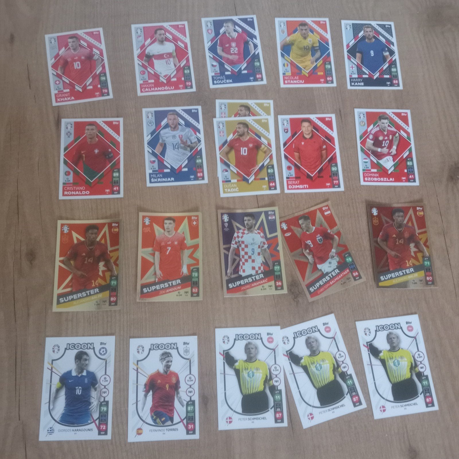 Match attax kaarten 62, Ophalen, Zo goed als nieuw, Meerdere plaatjes