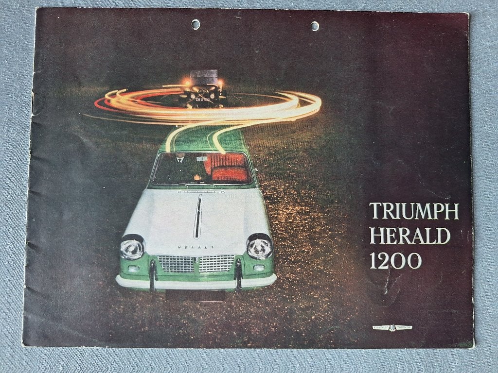 Brochure TRIUMPH HERALD 1200 - NL, Verzenden, Gelezen, Overige merken