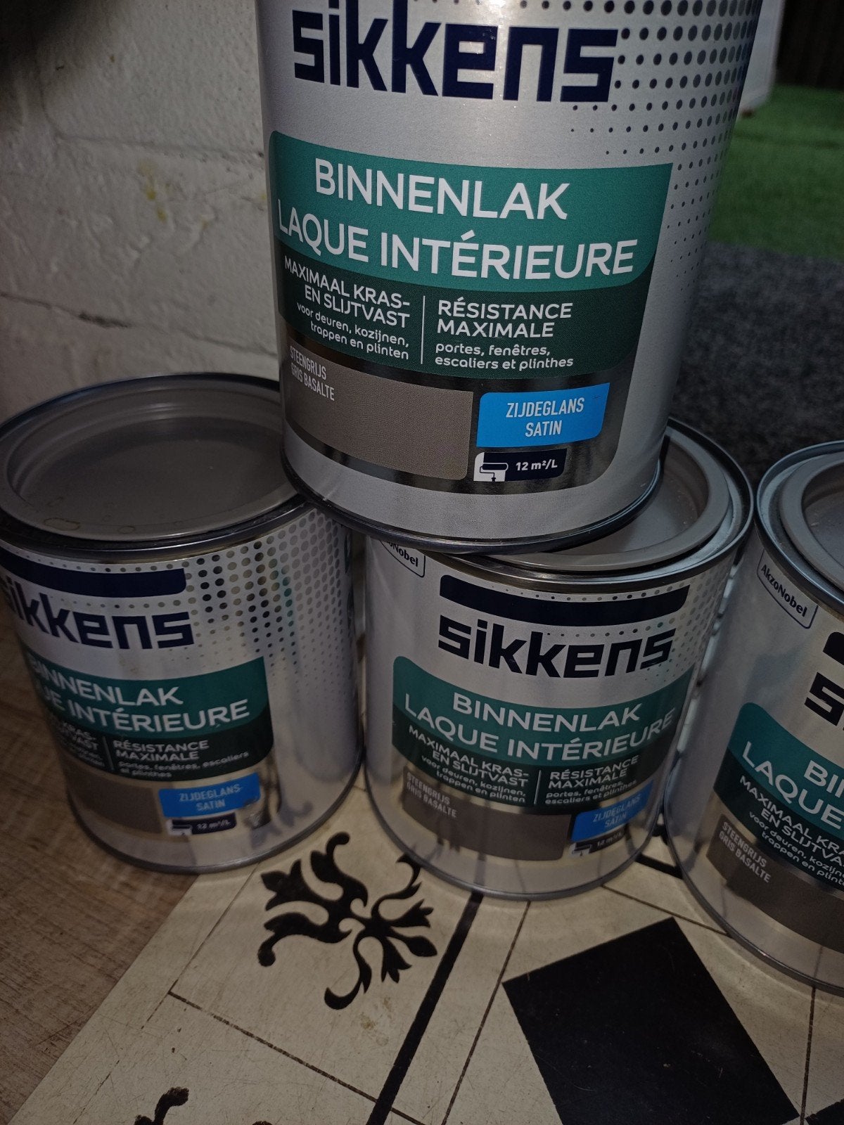 sikkens lak diverse voor 5 euro per blik, Ophalen of Verzenden, Nieuw, Overige kleuren, Lak
