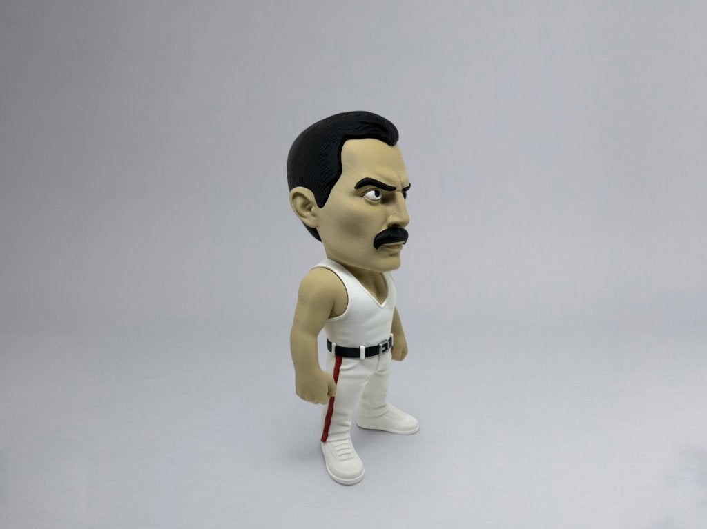 Freddy Mercury – Legendary Queen Frontman Figurine – 30 cm, Ophalen of Verzenden, Nieuw, Mens