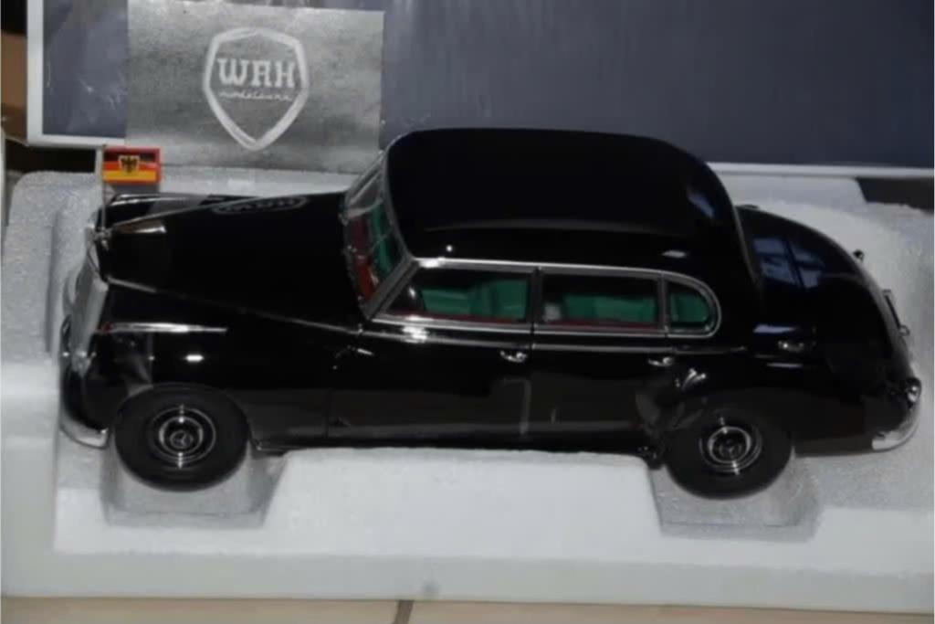 1:18 MERCEDES 300 KONRAD ADENAUER Norev 183707 in box WRH, Verzenden, Zo goed als nieuw, Auto, Norev