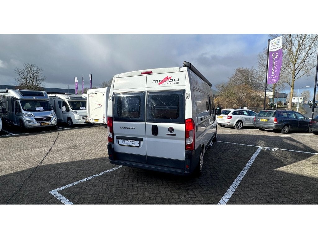 Carthago Malibu Van 600 DB NL-camper 1-ste eig. Euro 6, Buscamper of Camperbus, Koelkast, Bedrijf, 5 tot 6 meter