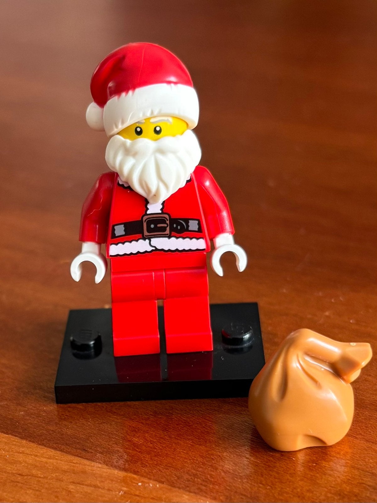 Lego kerstman met pakjeszak, Ophalen of Verzenden, Zo goed als nieuw
