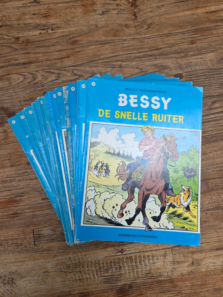 Bessy deel 141 tm 161, Boeken, Stripboeken, Meerdere stripboeken, Ophalen of Verzenden, Gelezen, Willy Vandersteen