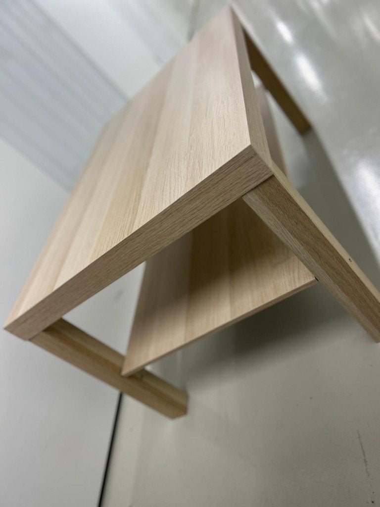 IKEA LACK salontafel eikeneffect 90x55 – zo goed als nieuw, Huis en Inrichting, Tafels | Salontafels, Ophalen, 50 tot 100 cm, Scandinavisch