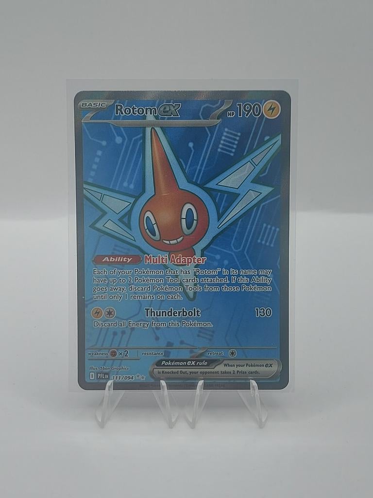 Rotom EX #111 (Phantasmal Flames) - near mint, Ophalen of Verzenden, Zo goed als nieuw, Losse kaart, Foil