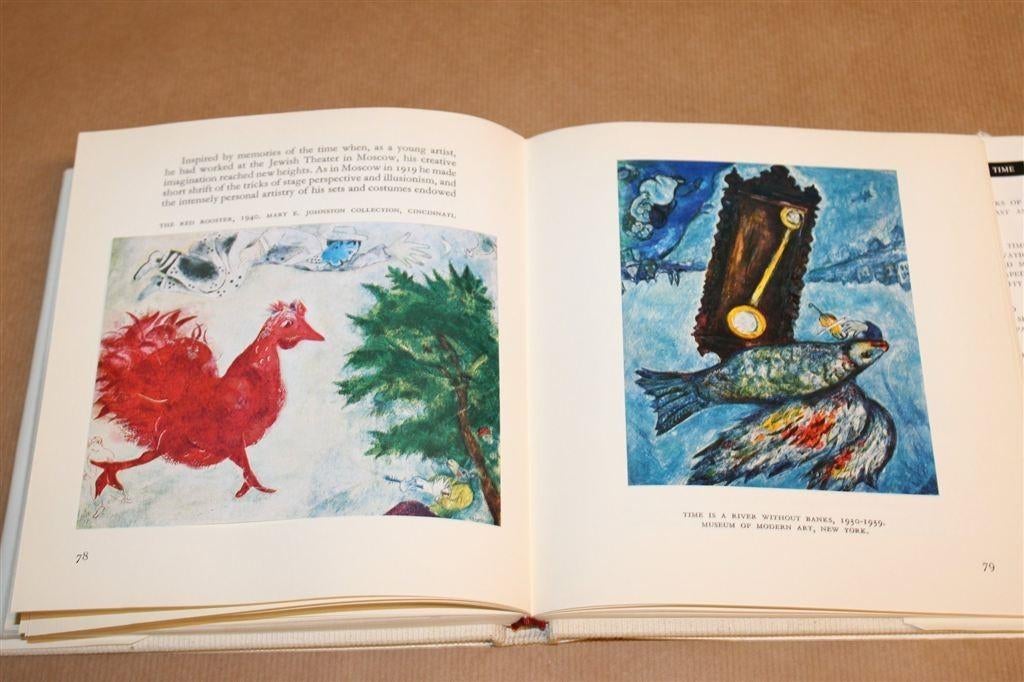 Chagall — Ingeplakte Kleurenplaten, Skira 1956 Engels, Ophalen of Verzenden, Gelezen
