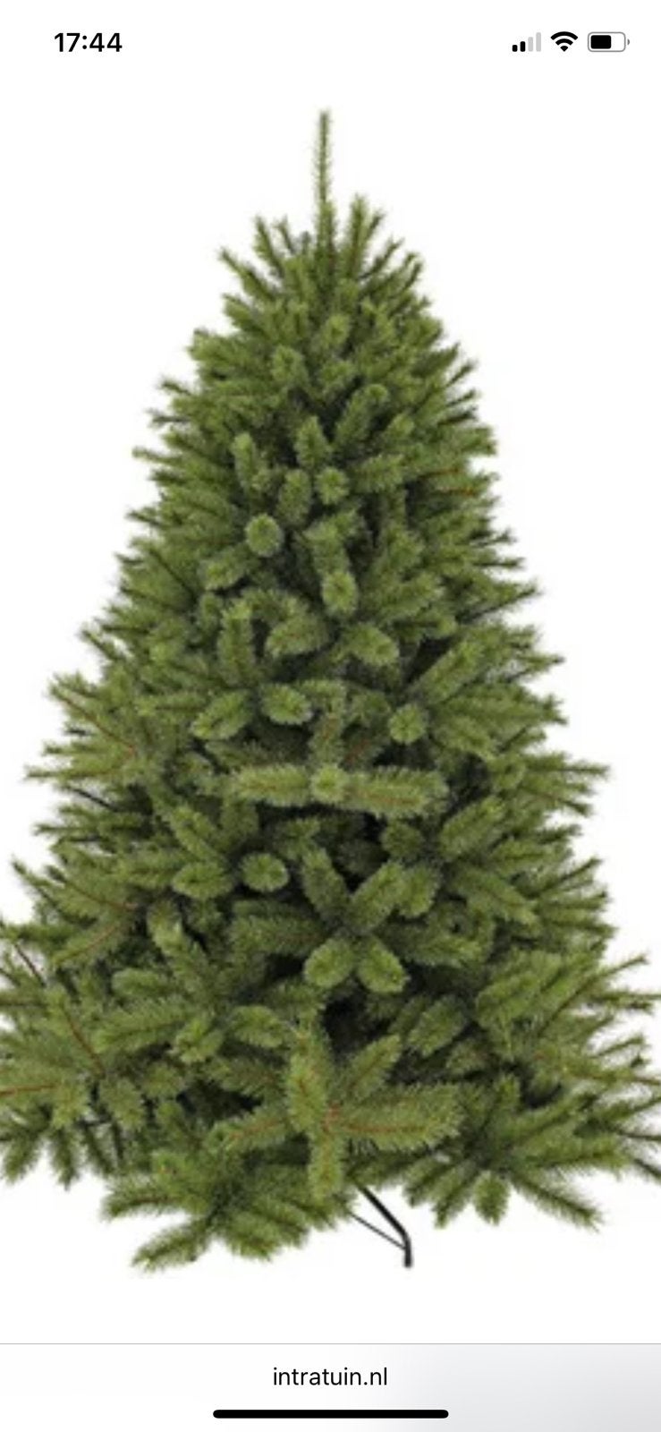 Kerstboom Romagne groen, Diversen, Ophalen, Zo goed als nieuw