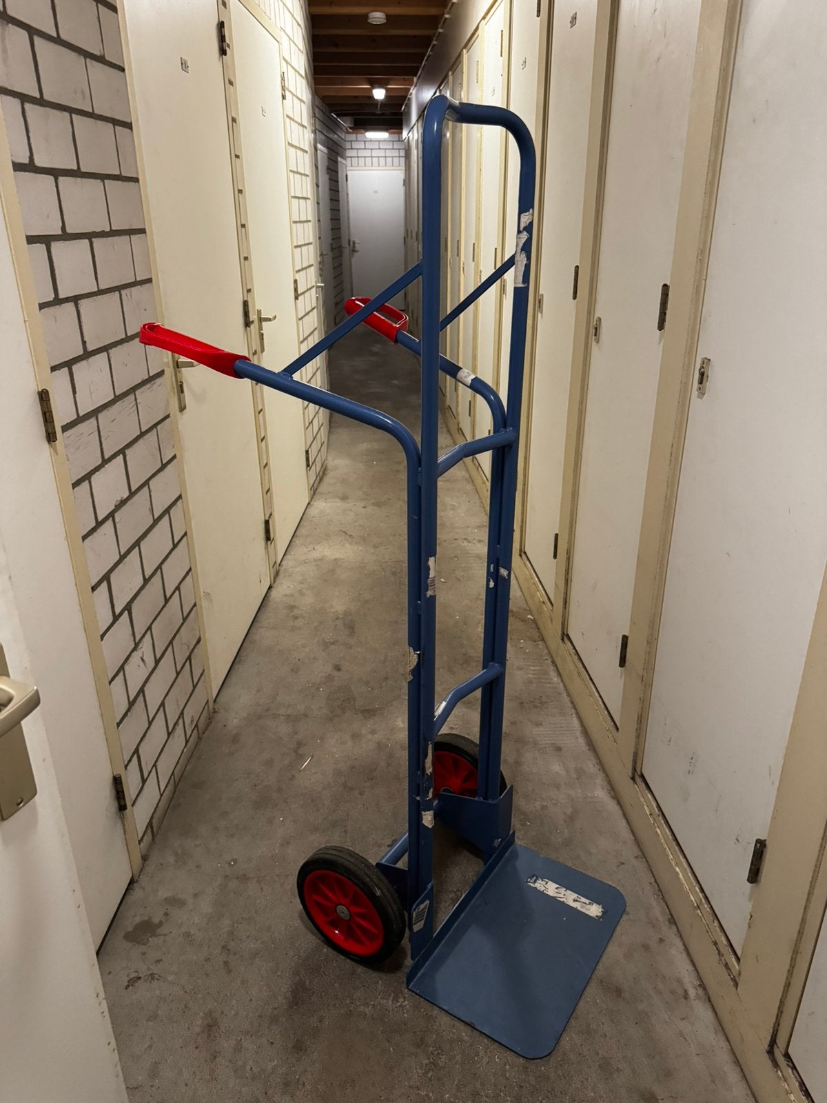 Steekwagen Fetra, 60 tot 80 liter, Ophalen, Zo goed als nieuw, Steekwagen