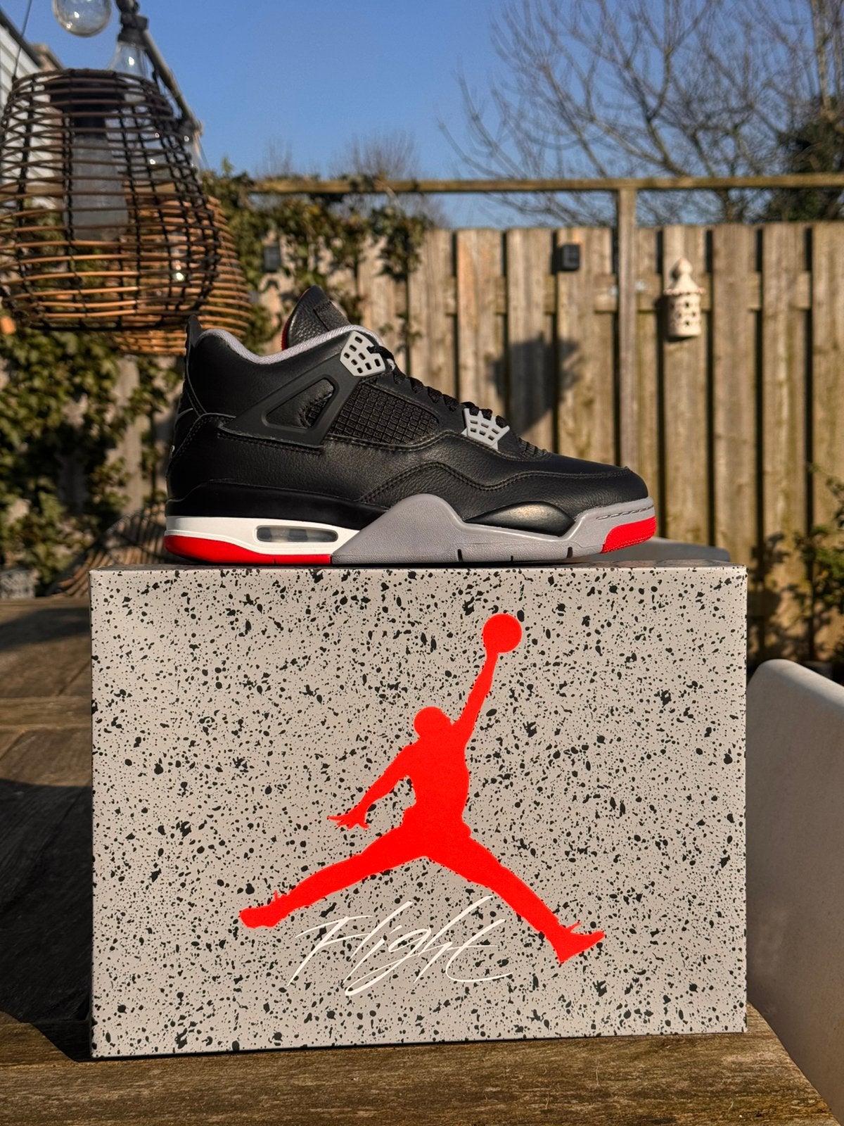 Nike Jordan 4 BRED Reinmagined, Zwart, Nieuw, Ophalen of Verzenden, Sneakers of Gympen