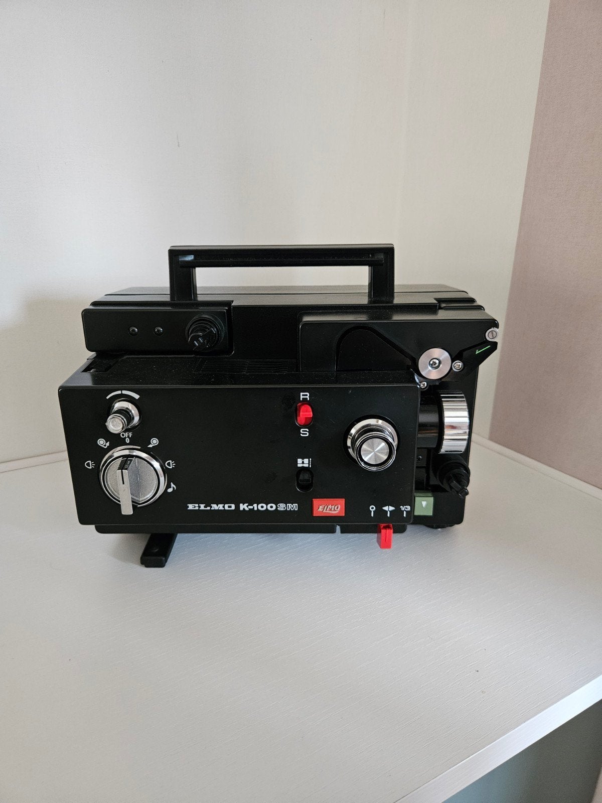 elmo 8mm filmprojector, Ophalen of Verzenden, Licht