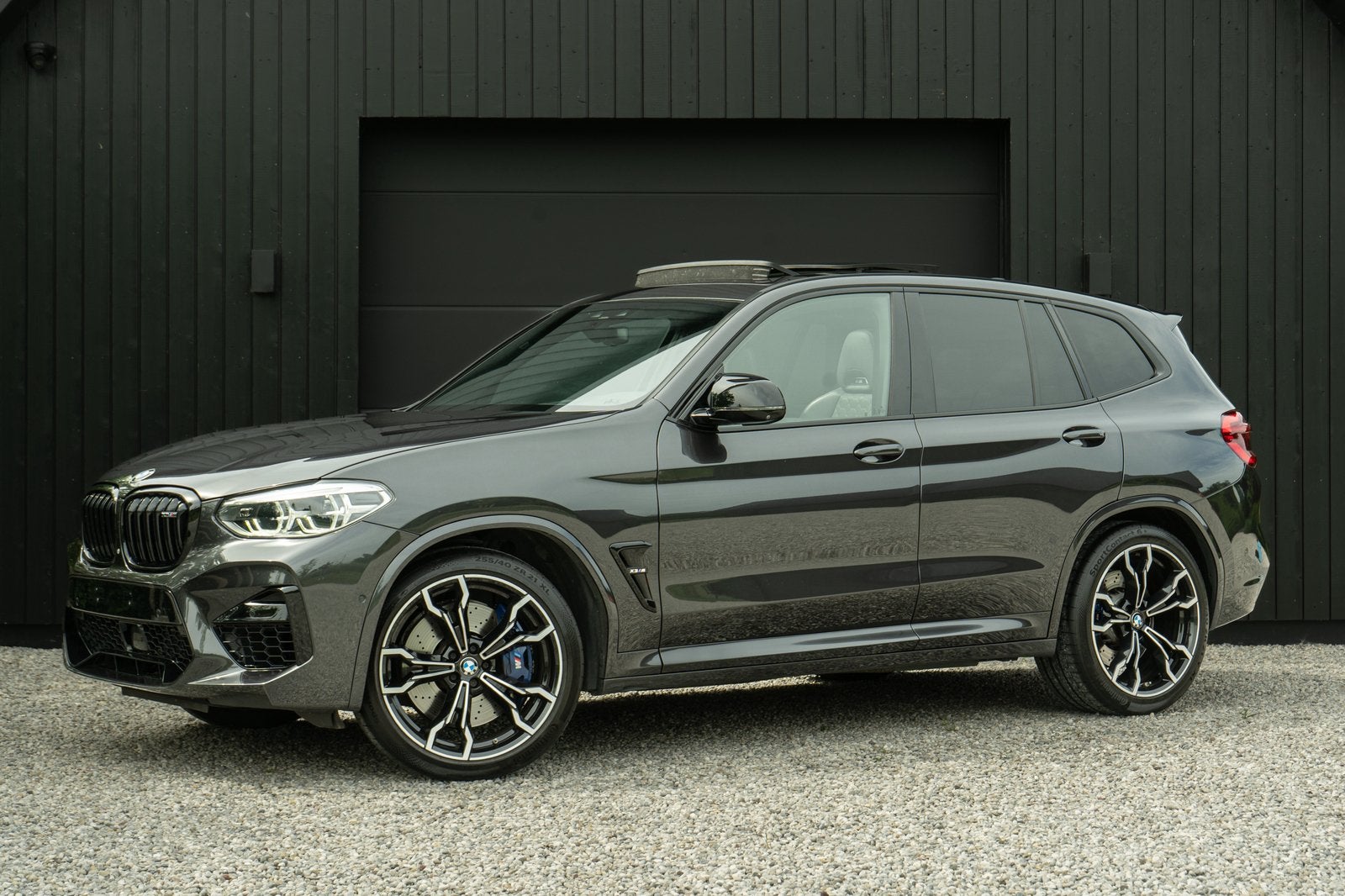 BMW X3M Competition 2020 Grijs Panoramadak H&K ACC Bomvol!, Automaat, 510 pk, Leder, Bedrijf