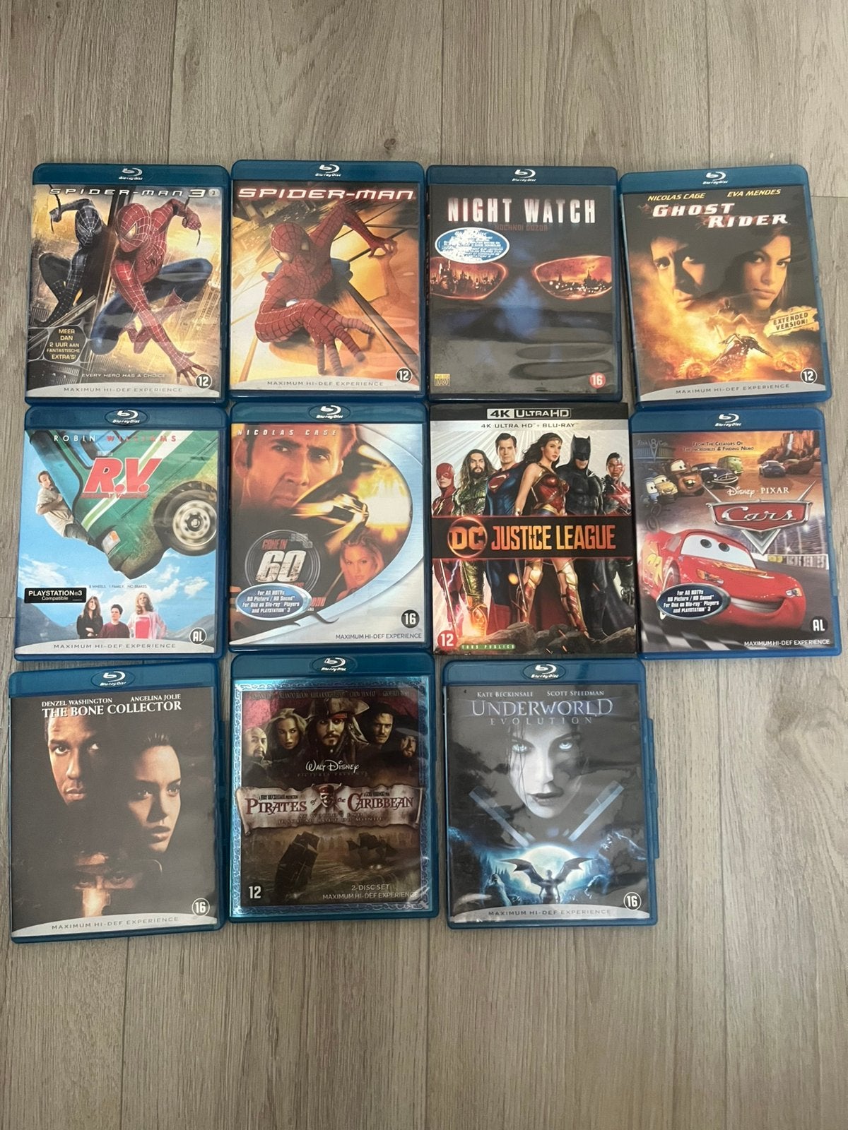 Set van 10 blurays en 1 4k ultra hd film, Cd's en Dvd's, Blu-ray, Vanaf 12 jaar, Ophalen of Verzenden, Zo goed als nieuw, Actie