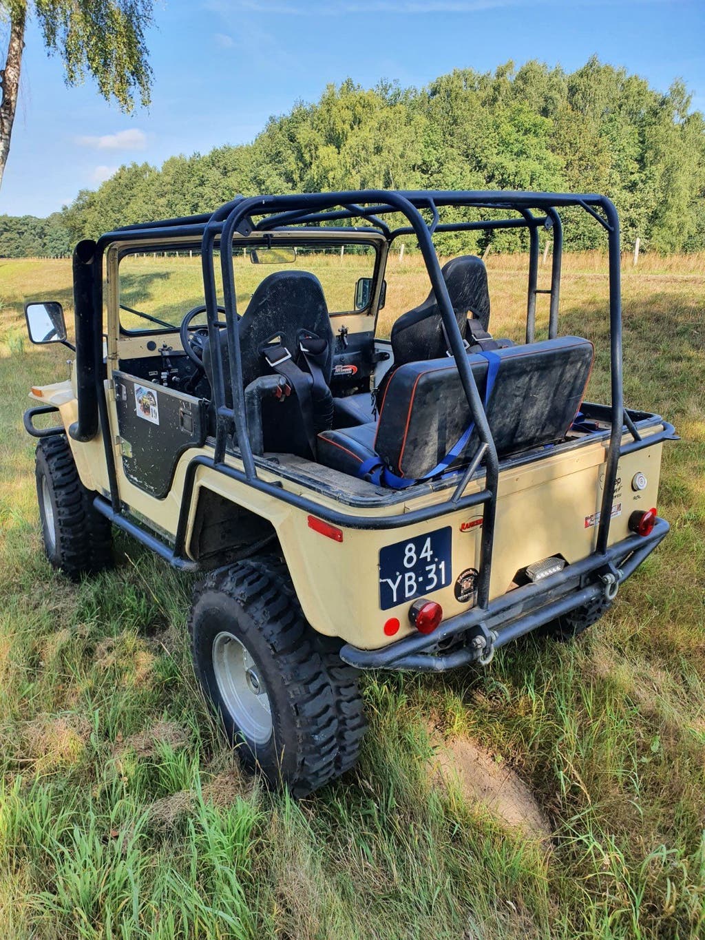 Jeep cj 5 , v8 4x4 met kenteken, foto 5