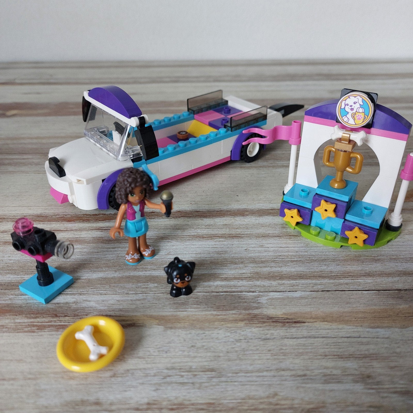 LEGO Friends 41301 Puppy Parade met Andrea en Dash, Compleet, Lego, Friends, Ophalen of Verzenden