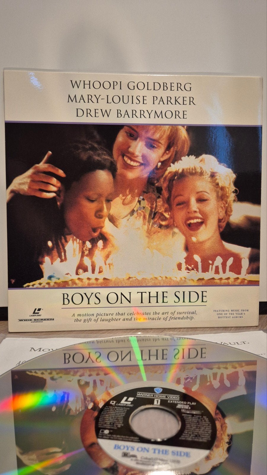 Boys on the Side Laserdisc, Eerste persing, Engels, Vanaf 16 jaar, Drama