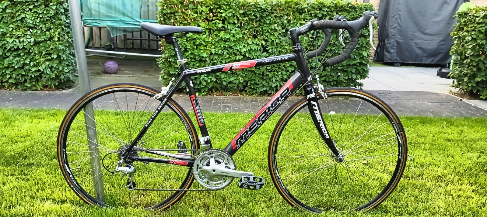 Racefiets Merida ride 901 maat m, 28 inch, Gebruikt, Velgrem, Aluminium