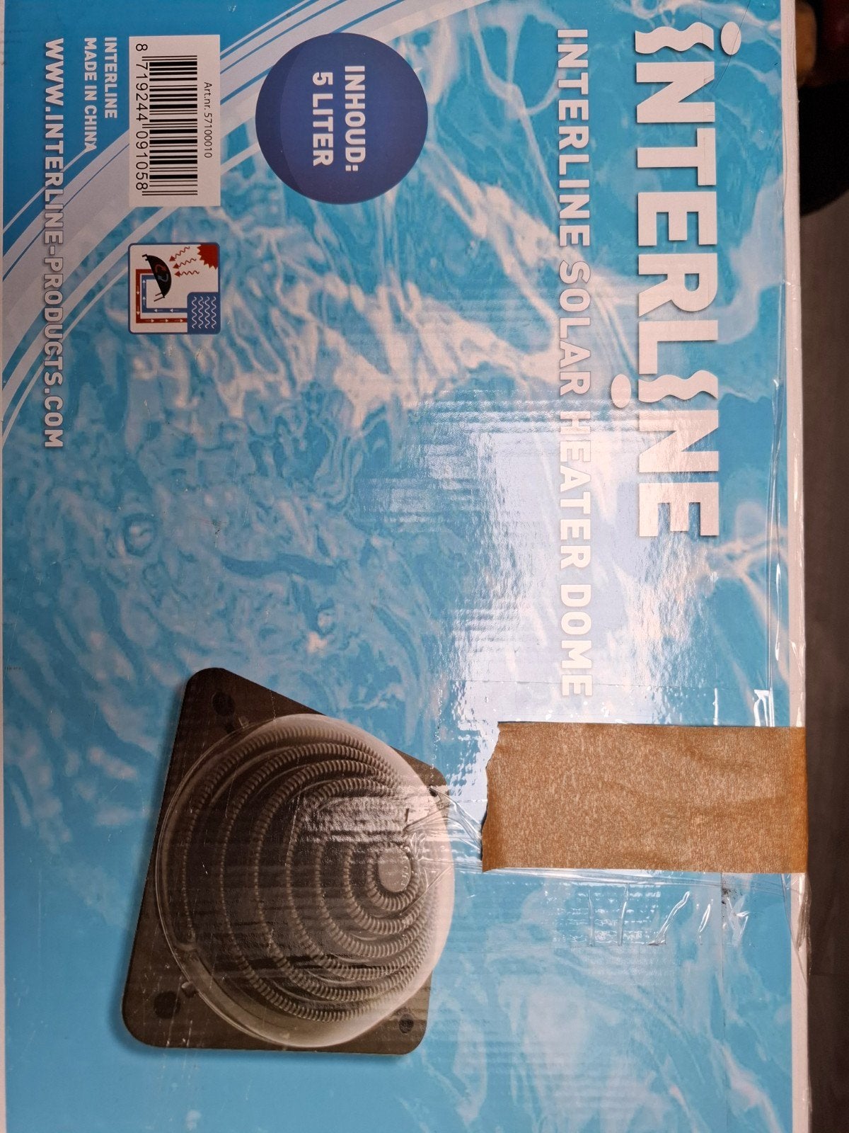 Interline Solar Heater Dome, Tuin en Terras, Ophalen